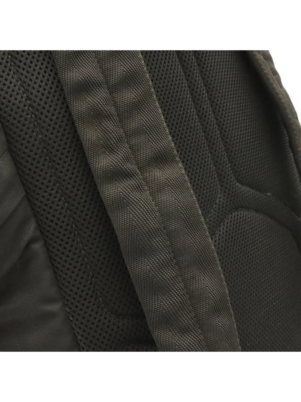 Prada Backpack Shoulder Bag Nylon Leather Nero Black Silver